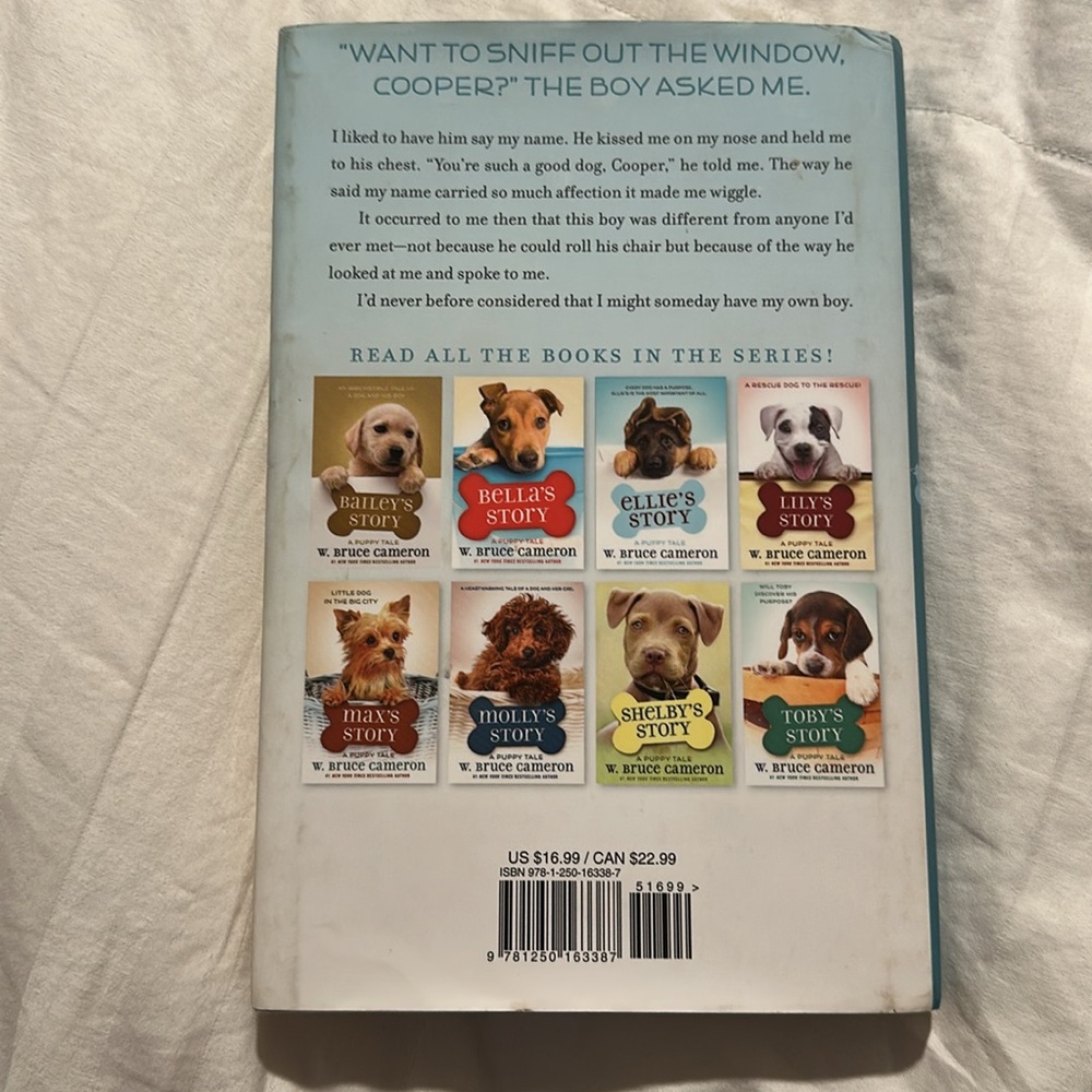 5/$10 Cooper's Story: A Puppy Tale Book - Picture 2 of 6